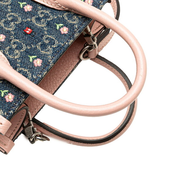 GUCCI Pink Leather Shoulder Bag - Picture 5 of 12